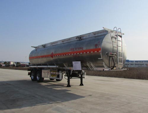 楚勝牌CSC9300GYYLDC型鋁合金運油半掛車